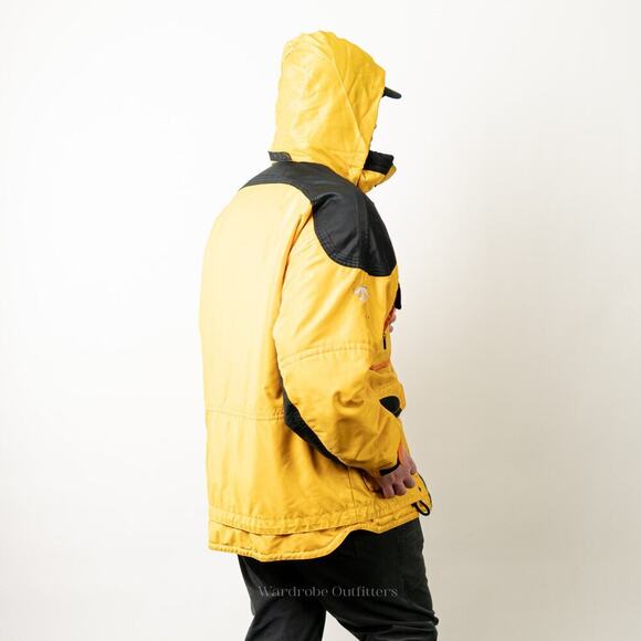 Vintage 90s Puffer Ski Jacket Coat Parka by Descente - XL - Picture 4 of 10